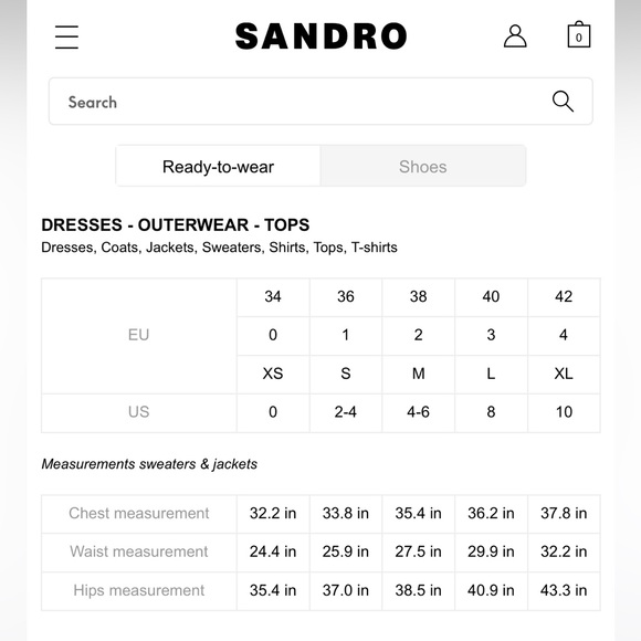 Sandro Paris sheer midi dress with lace detail size 2 - Picture 16 of 16